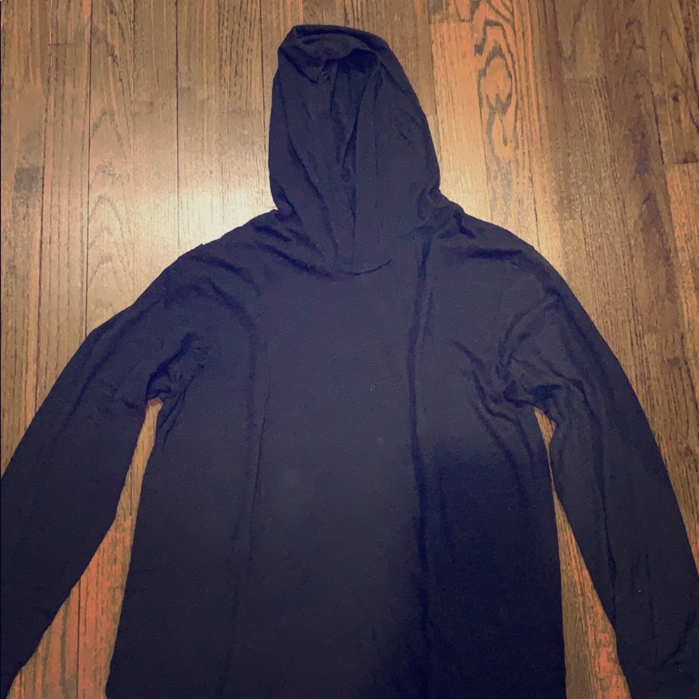 Dark gray hoodie